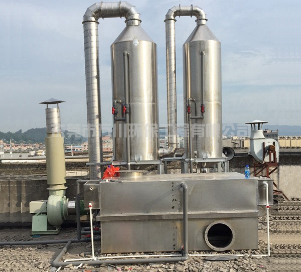 噴淋填料雙塔設(shè)備