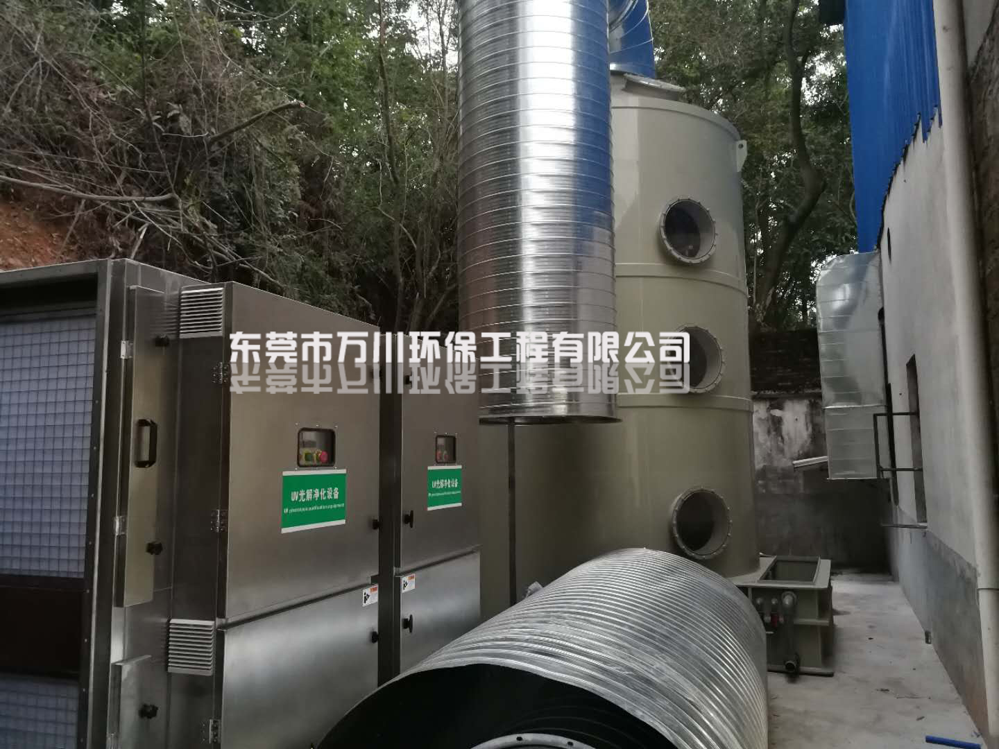 小型噴漆房廢氣處理